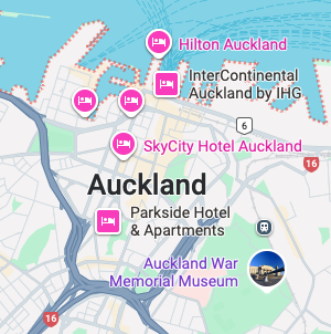 DataEngBytes 2026 Auckland - City Map
